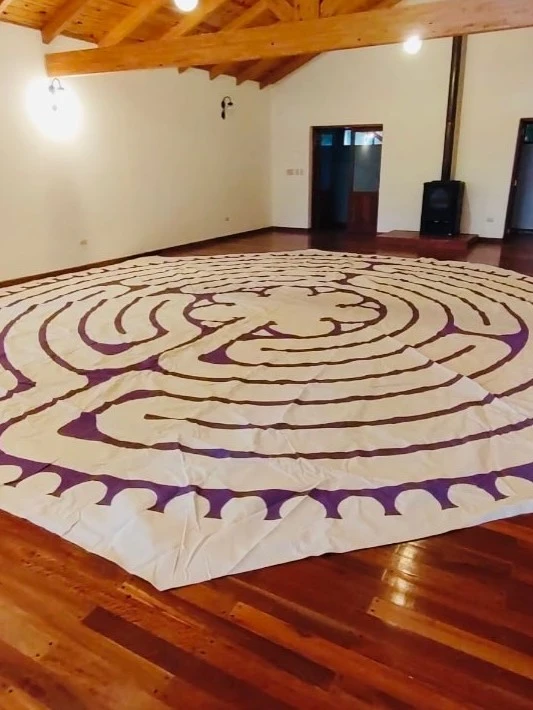 Salón de prácticas de La Flor Sagrada del Laberinto